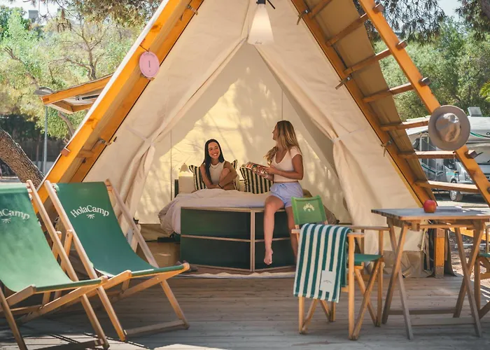 Kamp alanı Holacamp Relax Sitges